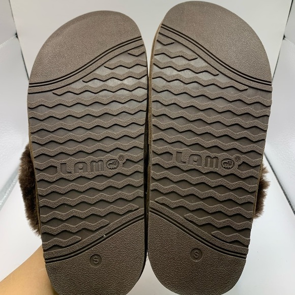 Lamo Women's Scuff brown Slipper size small US 5-6 - Picture 5 of 6